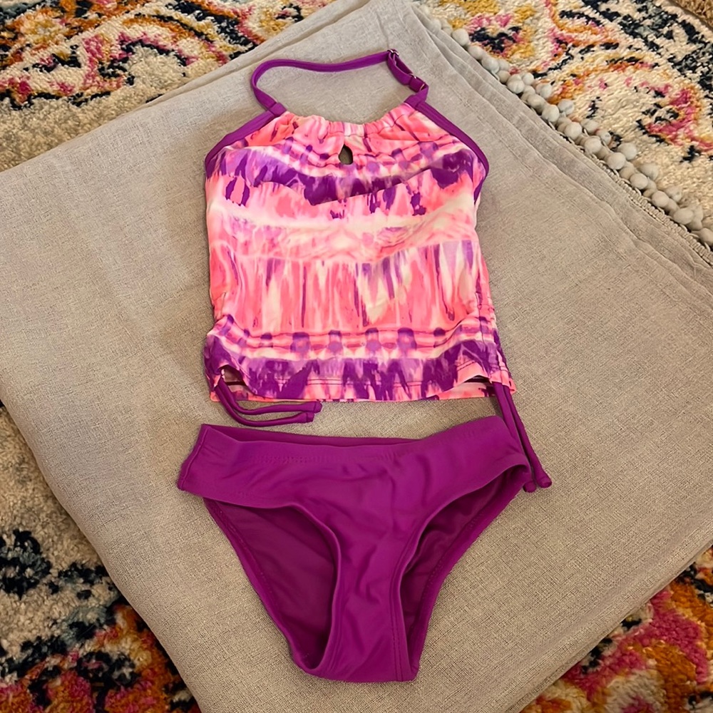 Free Country Halter Tankini Swimsuit
